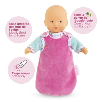 Babypop - COROLLE - Mini Calin Bonne Nuit Papillons - 20 cm - 2 accessoires - vanaf 18 maanden - thumbnail