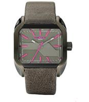 Horlogeband Diesel DZ5221 Leder Antracietgrijs 22mm - thumbnail