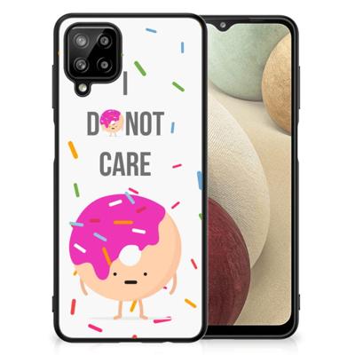 Samsung Galaxy A12 Back Cover Hoesje Donut Roze Samsung Galaxy A12 Back Cover Hoesje Donut Roze