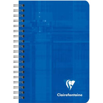 Notitieboek clairefontaine 95x140 5x5 100blz ass Notitieboek clairefontaine 95x140 5x5 100blz ass