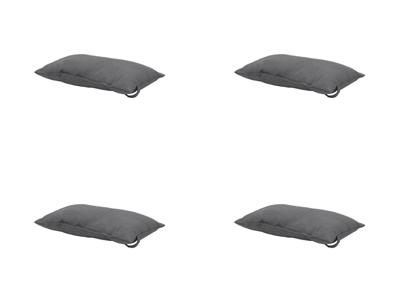 Universeel hoofdkussen ca. 24x40 cm Panama grey (4 stuks) Madison - Madison