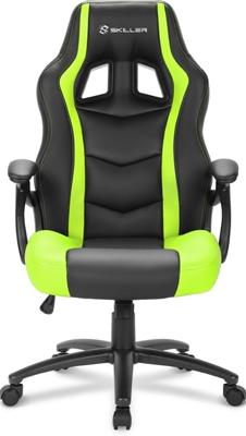 Sharkoon SKILLER SGS1 PC-gamestoel Gecapitonneerde zitting Zwart, Groen Sharkoon SKILLER SGS1 PC-gamestoel Gecapitonneerde zitting Zwart, Groen
