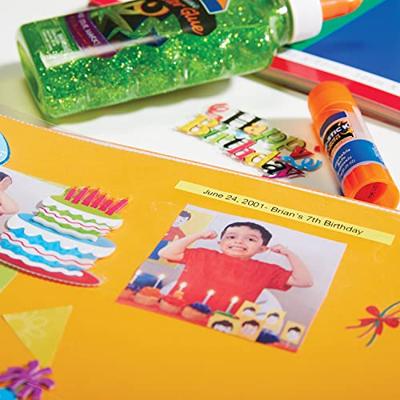 Labeltape DYMO D1 S0720790 Polyester Tapekleur: Geel Tekstkleur:Zwart 6 mm 7 m - thumbnail