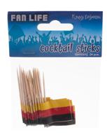 Cocktailprikkers Duitsland - 24 Stuks - thumbnail