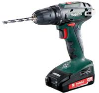 Metabo BS 18 Accu Boorschroefmachine | 18 V | 2 x 1.5 Ah Li-Power, SC 60 Plus | In Koffer - 602207550 - thumbnail