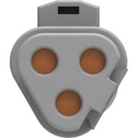 TE Connectivity DTM06-3S-E007 Female behuizing (kabel) DTM Totaal aantal polen: 3 Inhoud: 1 stuk(s) - thumbnail