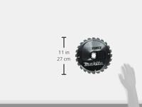 Makita Accessoires Cirkelzaagblad Hout | Makforce 270x30x2,6 24T 20g - B-32172 - B-32172 - thumbnail