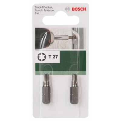 Bosch Accessoires Schroefbit standaard binnen-Torx® T27 | 25 mm | 1/4" | Zeskant - 2609255936