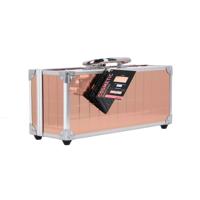 Casuelle Make-Up Koffer Champagne/Zilver - thumbnail