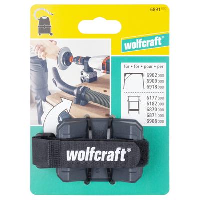 Wolfcraft Slanghouder | Voor stofzuigers | 1 stuk - 6891000