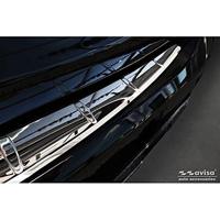 Chroom RVS Bumper beschermer passend voor Mercedes S-Klasse (W223) 2020- 'Ribs' AV238044 - thumbnail