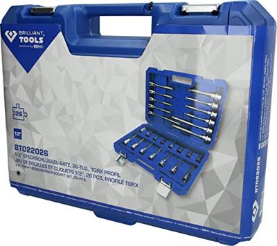 Brilliant Tools BT022026 BT022026 Verwisselbare koppen Metrisch 1/2 (12,5 mm)