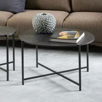 Bendt Ronde Salontafel 'Natally' Marmerlook, 70cm - thumbnail