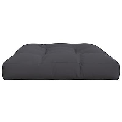 VidaXL Palletkussen 120x80x12 cm stof antracietkleurig