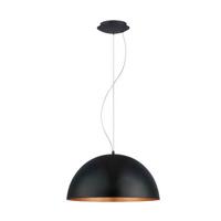 Eglo HanglampGaetano 1 53cm zwart - goud - 94936 - thumbnail