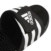 Adidas Adissage Slipper zwart wit - thumbnail