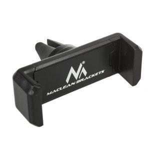 Autotelefoonhouder Maclean, universeel, voor ventilatierooster, tussenruimte min/max: 54/87mm materiaal: ABS, MC-321 Autotelefoonhouder Maclean, universeel, voor ventilatierooster, tussenruimte min/max: 54/87mm materiaal: ABS, MC-321