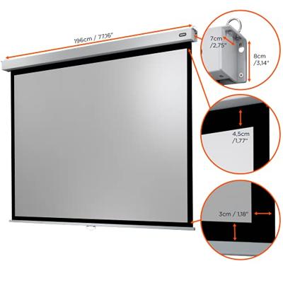 Celexon 1090781 Rolprojectiescherm 180 x 135 cm Beeldverhouding: 4:3 - thumbnail