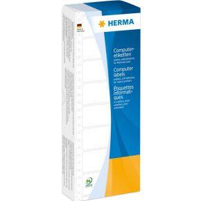 Etiket HERMA 8160 88.9x23mm 1-baans wit 2000stuks
