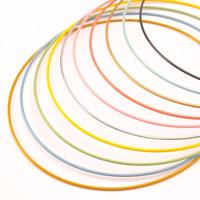 Vaessen Creative • metalen ring ø25cm 3mm geel - thumbnail