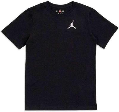NIKE JORDAN T-SHIRT WITH EMBROIDERED JUMPMAN