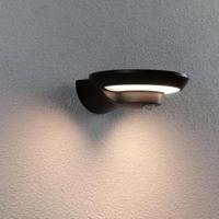 Paulmann Bordola 94855 Wandlamp op zonne-energie met bewegingsmelder LED LED vast ingebouwd 3.5 W Antraciet - thumbnail