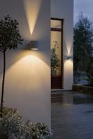 KonstSmide Muurlamp Up - DownModena rond wit - 7342-250 - thumbnail