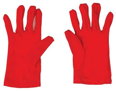 Rode handschoenen kind 22 cm
