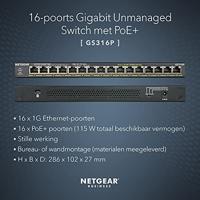 Netgear GS316P switch - thumbnail