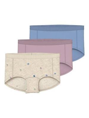 Set van 3 hipsters met hartjes voor meisjes NAME IT meerkleurig Set van 3 hipsters met hartjes voor meisjes NAME IT meerkleurig