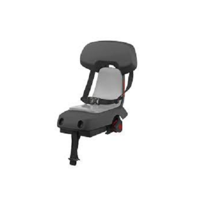 Polisport guppy junior achterzitje. kleur: grijs - thumbnail