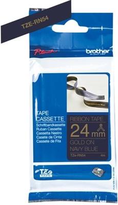 Labeltape brother ptouch tzern54 24mm marineblauw