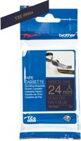 Labeltape brother ptouch tzern54 24mm marineblauw - thumbnail