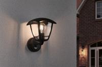 Paulmann 94647 LED-buitenlamp met bewegingsmelder (wand) E27 Zwart - thumbnail