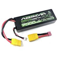 Absima LiPo accupack 7.4 V 7000 mAh Aantal cellen: 2 50 C Stick XT90 - thumbnail