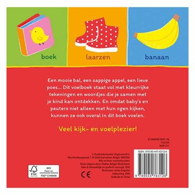 Deltas Baby&apos;s eerste voelboekje - eerste woordjes