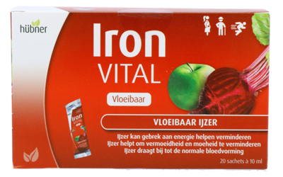 Hubner Iron Vital F Vloeibaar Ijzer Sachet Hubner Iron Vital F Vloeibaar Ijzer Sachet
