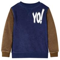 VidaXL Kindertrui 140 donkermarineblauw - thumbnail