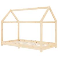 Kinderbedframe massief grenenhout 70x140 cm - thumbnail