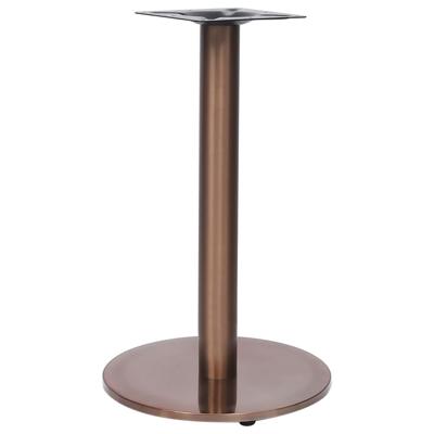Bistrotafelpoot 45x72 cm roestvrij staal goudkleurig