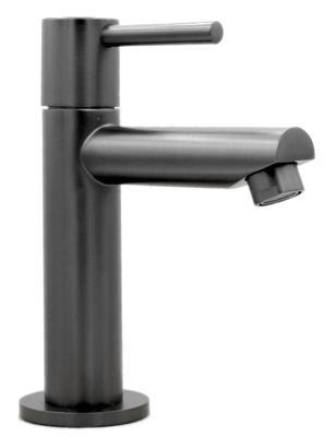 Toiletkraan Best Design Moya Uitloop Recht 14 cm 1-hendel Gunmetal