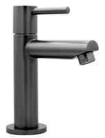 Toiletkraan Best Design Moya Uitloop Recht 14 cm 1-hendel Gunmetal - thumbnail