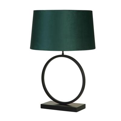 Searchlight TafellampElegant zwart met emerald kap - EU93101EM
