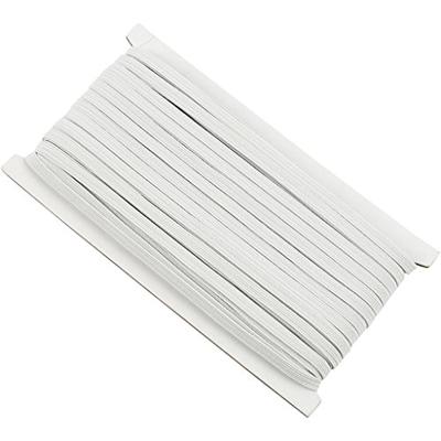 Creativ Company Elastiek dikte 6mm wit, 50m