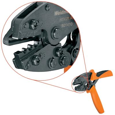 Weidmüller HTN 21 M. AN 9014100000 Krimptang Ongeïsoleerde connectoren 0.5 tot 6 mm²