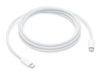 USB-C-kabel Apple MU2G3ZM/A Wit 2 m - thumbnail