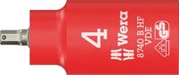 Wera 8740 B VDE HF 05004900001 3/8 (10 mm) Dopsleutel-bitinzet Houderfunctie 4 mm 3/8 4 mm 1 stuks 3/8 - thumbnail