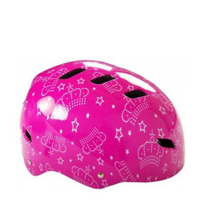Volare fiets/skatehelm - roze - 55-57 cm