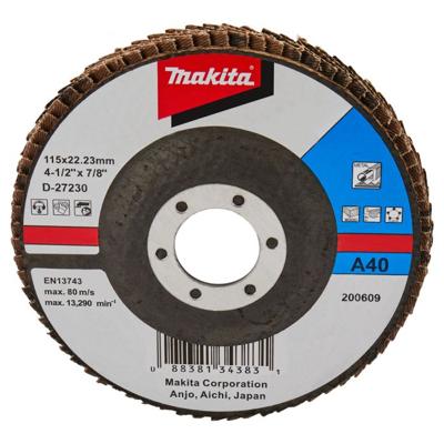 Makita Accessoires Lamellenschuurschijf 115mm A40 - D-27230 D-27230