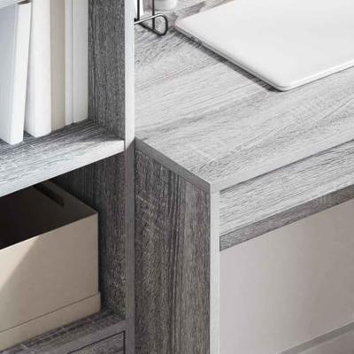 Bureau Grijs sonoma 80 x 50 x 76 cm Bewerkt hout